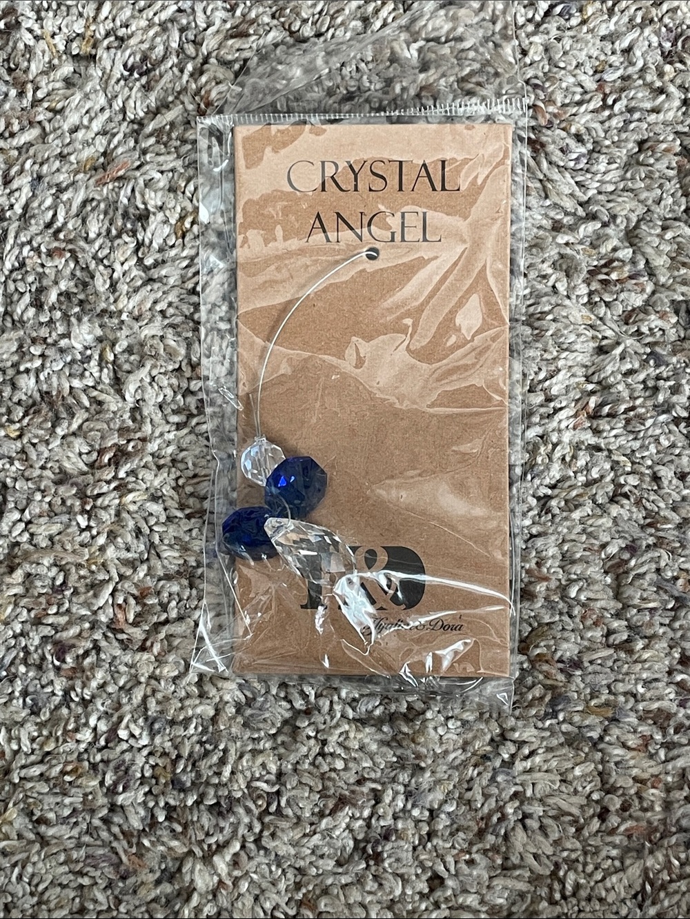 NWT Woodstock Chime Austrian Crystal Rainbow Maker Angel Hanger